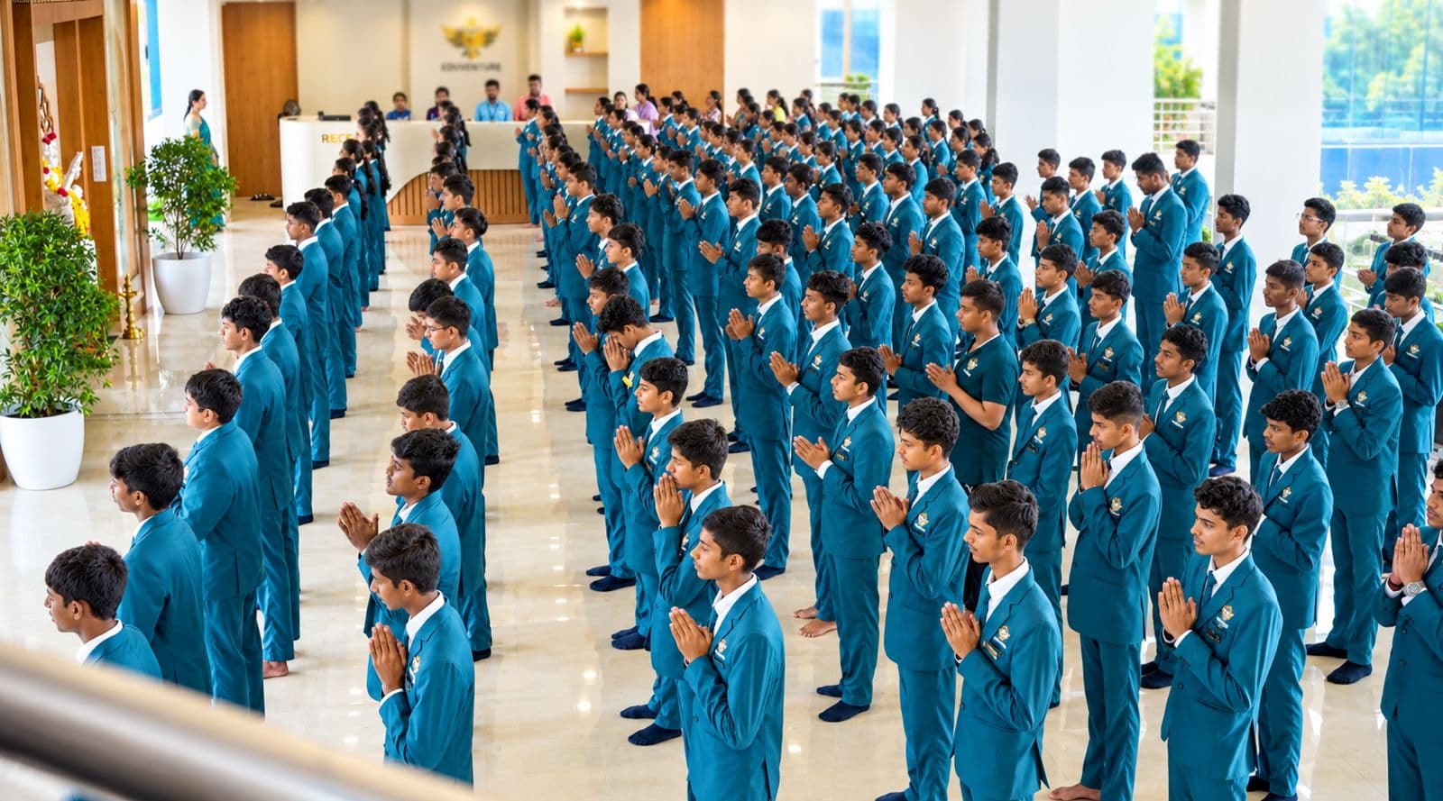 College assembly